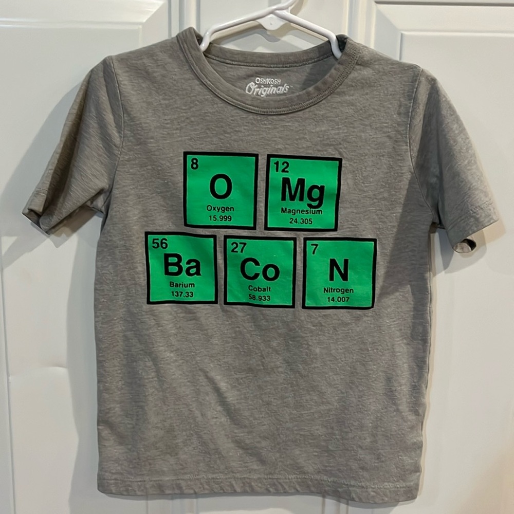 Oshkosh Originals kids Periodic Table TShirt